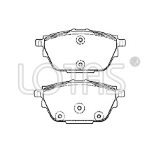 Brake disc brake pad set for Samand